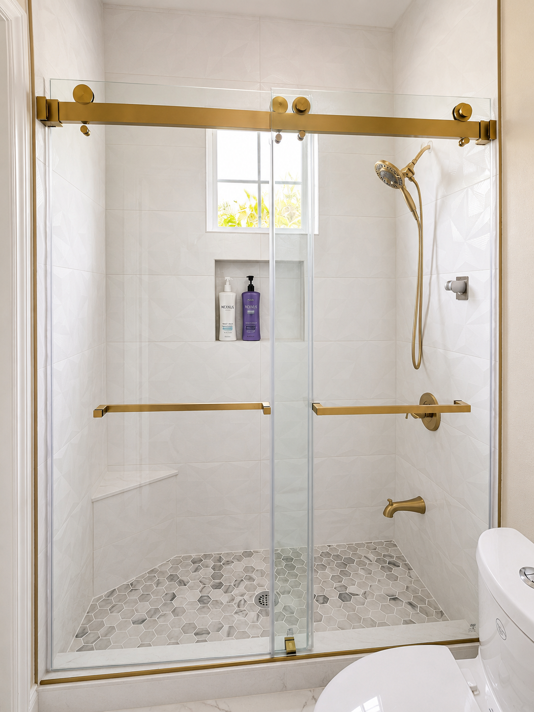 Catalyst - Double Slider Brushed Gold